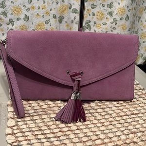 White House Black Market Clutch w/wristlet